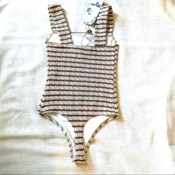 SHOW ME YOUR MUMU Rory Bodysuit in Caramel Size XS - Picture 6 of 14